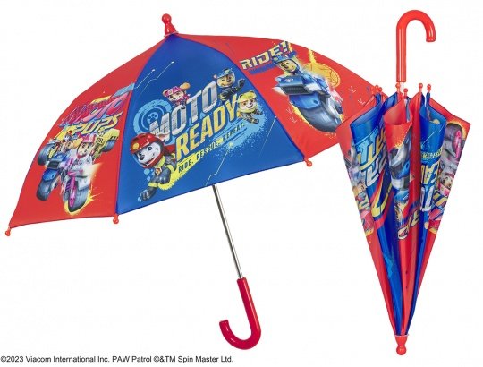 Parapluie Paw Patrol Chase Bleu Parapluie Enfant HOVUK - Coupe-vent 8 Panneaux Avec Motif Paw Patrol Parapluie Sécurisé 3-7 Ans