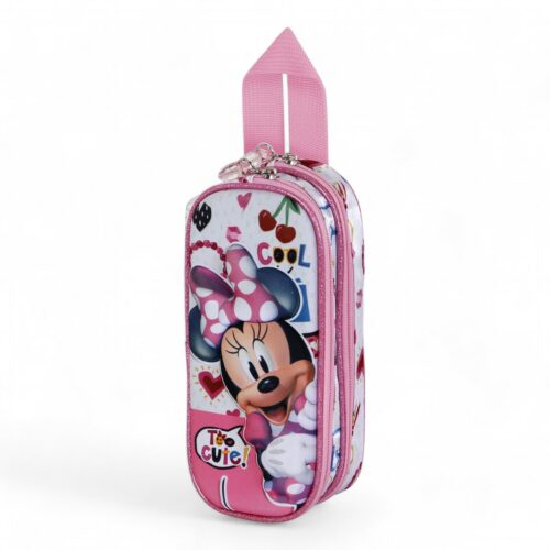 Trousse Double 3D Minnie Mouse Too Cute