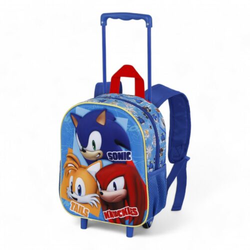 Sac à dos 3D à roulettes SONIC