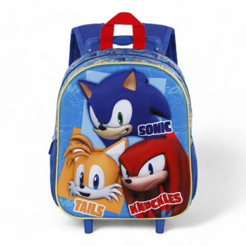 Sac à dos 3D à roulettes SONIC – Image 5