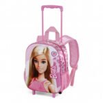 Sac à dos 3D à roulettes BARBIE
