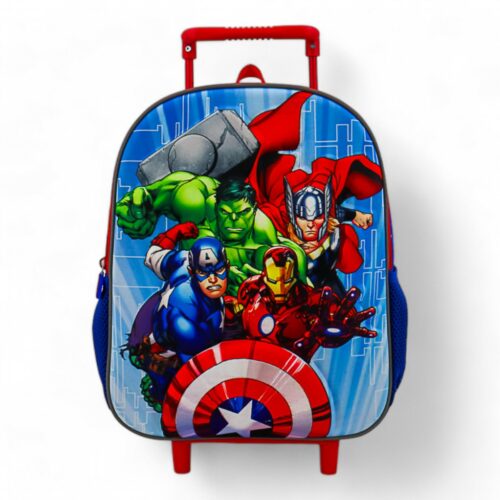 Sac à dos 3D à roulettes Avengers