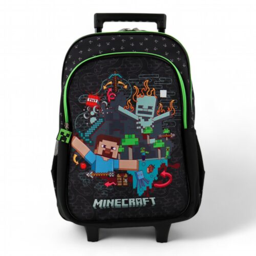 Sac à dos à roulettes Minecraft