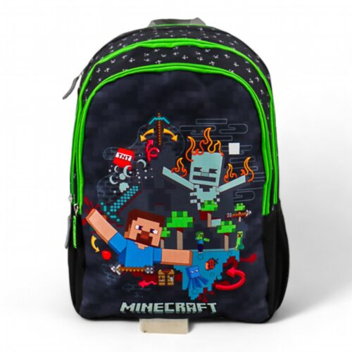 Sac à dos 3 compartiments Minecraft