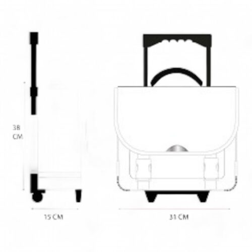 Cartable à roulettes Frozen2 – Image 4