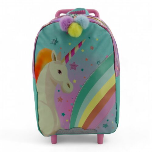 Sac à dos à roulettes Unicorn