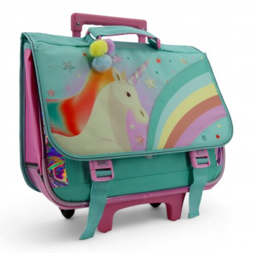 Cartable à roulettes 41cm Unicorn – Image 2