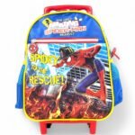 Sac à dos à roulette maternelle Spiderman