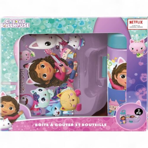 Assortiment de Gourde 420mL et Lunchbox 800 mL  - Gabby et la Maison magique – Image 2