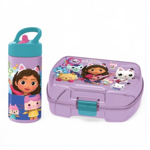 Assortiment de Gourde 420mL et Lunchbox 800 mL  - Gabby et la Maison magique – Image 3