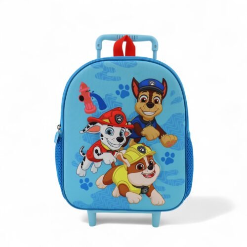 Sac à dos à roulettes 3D - La Pat Patrouille