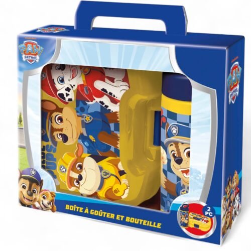 Assortiment de Gourde 420mL et Lunchbox 800 mL - La Pat Patrouille