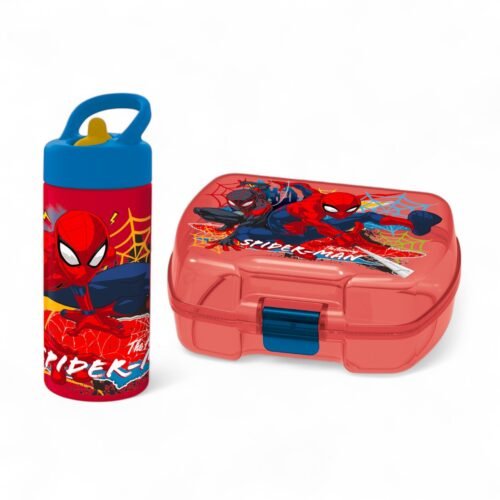 Assortiment de Gourde 420mL et Lunchbox 800 mL - Spiderman – Image 3